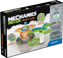 mechanics motion magnetic gears 96 darabos geomag mágneses építőkészlet