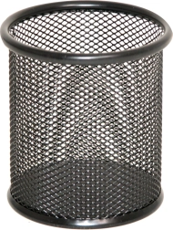 Fekete irodai ceruzatartó