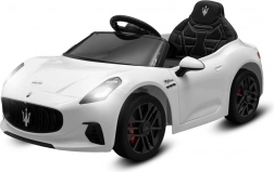 MASERATI GranTurismo Baby Mix elektromos kisautó, fehér