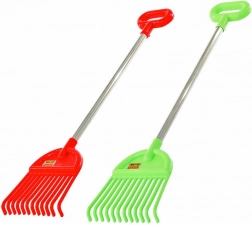 Gyerek gereblye fém nyéllel