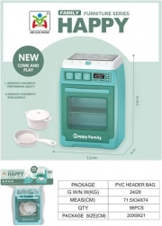 Gyerek tűzhely sütővel, effektekkel, 14 cm