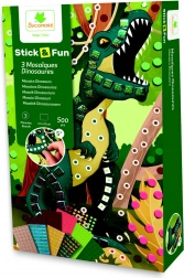 Stick & Fun - Kicsi mozaik Dinoszauruszok