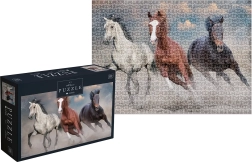 Puzzle Vadlovak: Három vad ló 1000 darab