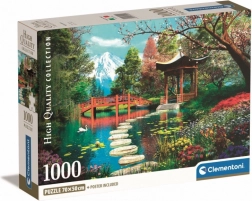 Puzzle 1000 Darabból Compact Fuji Garden
