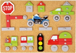 LENA kalapácsolós játék – közlekedés