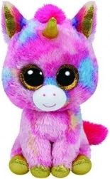 TY Beanie Boos Fantasia színes unikornis plüssfigura 15 cm