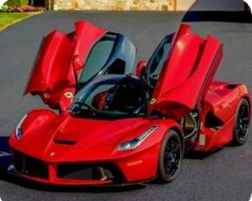 Gyémántmozaik – piros autó