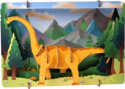 EscapeWelt 3D fából készült puzzle Brontosaurus