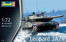 Műanyag Leopard 2A7V harckocsi makett 1:72