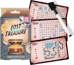 Professor Puzzle logikai játék Lost Treasure – úti rejtvénykészlet