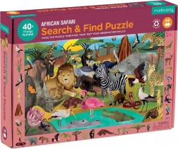Mudpuppy puzzle Safari kirakó és kereső 64 darabos