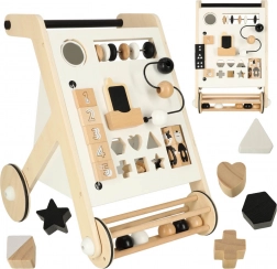 Fa járássegítő interaktív táblával és rendszerező dobozzal