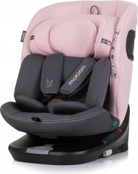 I-Size autósülés 40–150 cm ISOFIX-szel és forgatható alappal, Flamingo