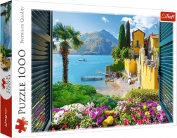 1000 darabos puzzle – kilátás a Comói-tóra Trefl