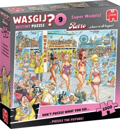 WASGIJ Destiny 9 – Szupermodellek puzzle, 1000 darab