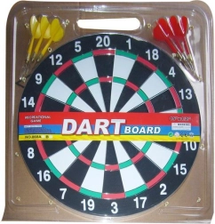 Darts készlet 37 cm-es táblával