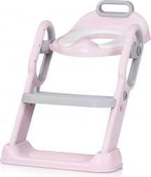 Chipolino Flippy Pink gyermek WC-szűkítő lépcsővel