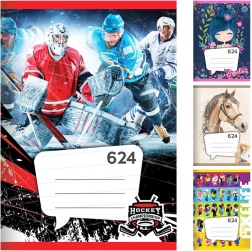 A6 füzet, vonalas, 20 lap