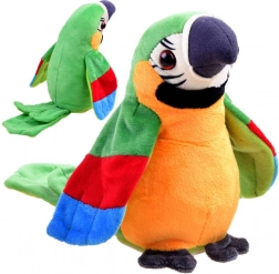 Beszélő plüsspapagáj ismétlő funkcióval – Papagáj