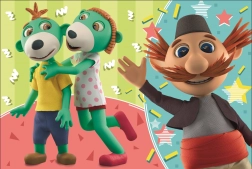 Treflík család és bácsi puzzle, 100 darab