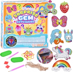 kreatív adventi naptár – gyémántfestés és csillogó függődíszek gyerekeknek