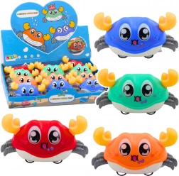 Interaktív guruló rák rugós meghajtással