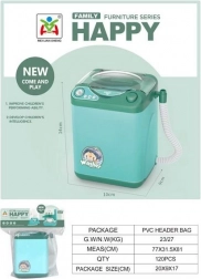 játékmosógép effektekkel, 14 cm