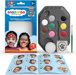 Arc- és testfesték készlet Mancs Őrjárat Marshall és Liberty