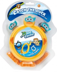 vizes játék „kapd el a kacsákat” – vízbe dobható karikák