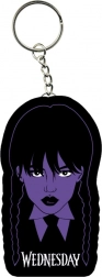 Wednesday kulcstartó – színes fej