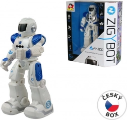 Robot Viktor 27 cm 21 funkcióval kék színben