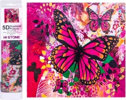 Gyémántszemes festés – szárnysuhogás motívum 30 × 40 cm