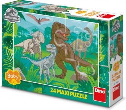 Dino Puzzle Juravilág Maxi 24 Darabos