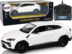 R/C autó 1:24 LAMBORGHINI URUS fehér, világítással, 2.4 GHz