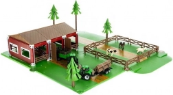 Woopie farm készlet állatokkal és 2 traktorral – 102 darabos építőjáték