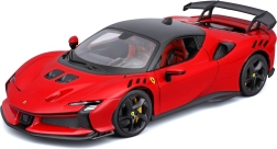 bburago 1:18 ferrari sf90 xx stradale piros modell