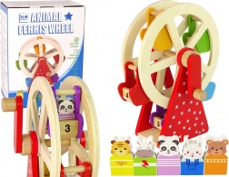 Fa forgatható állatfigurás óriáskerék