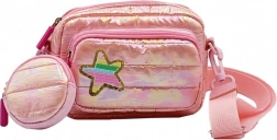 Levegős rózsaszín kézitáska