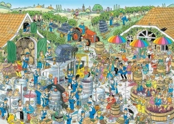 Győztes bor puzzle 1000 darabos Jan van Haasteren