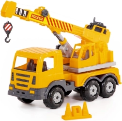 Polesie Auto Prestige daru 43 cm – műanyag daru csörlővel