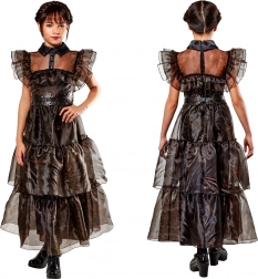 Gyerek jelmez ruha WEDNESDAY Rave'n Dance 142–154 cm (11–13 év)