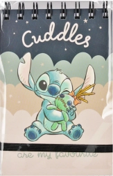 Négyzetes A6-os jegyzetfüzet Lilo és Stitch