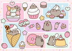Édes Pusheen puzzle 1000 darabbal