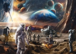 Puzzle Utolsó határ: Űrkutatás 1000 darab SCHMIDT