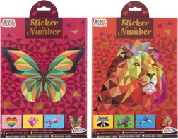 Matrica puzzle számok alapján A4