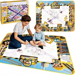 Woopie vizes rajzoló szőnyeg – kreatív készlet tartozékokkal