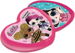 L.O.L. Surprise! divat gyűjtőkártyák matricákkal és csillogó babával