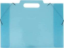 Háromszárnyú mappa rajzokhoz A3 kék Opaline Frosty