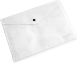 Gombos A4 fekete-fehér boríték