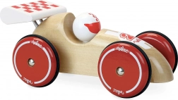 XL fa versenyautó fehér szárnnyal